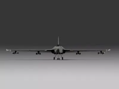 Concept Strike Fighter   Ep 77 Firebird 3D model