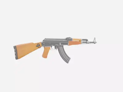 AK47 Assault rifle 3D model