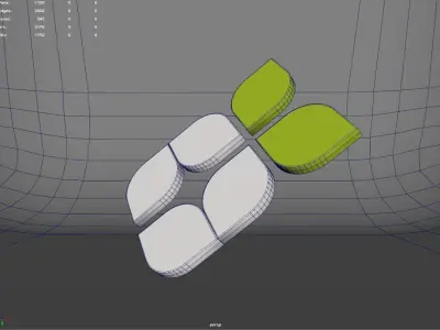 App Logo 3D 3D model