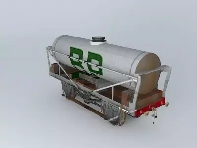 BP TANKER No. 7005 Free 3D model