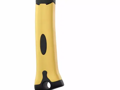 Fiber Handle Axes 3D model