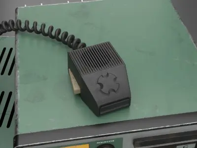 VIntage Heathkit HR-1680 Ham Radio receiver 3D model