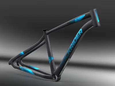 St 120 Mountain Bike High-Poly Realistic Edition Unoptimized 3D model