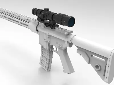 Vortex Viper PST Gen II Low-poly 3D model