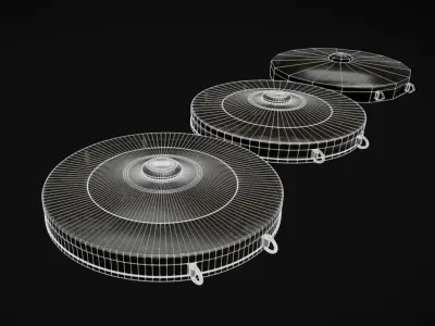 Japanese WW2 Type 93 Anti-Tank Mine 3D model