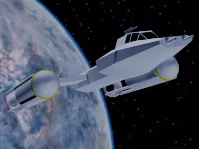 Star Wars - Y-Wing Rebel Bomber 3D model