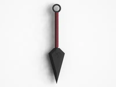 Ninja Kunai Free 3D model