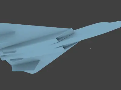 The North American XF-108 Rapier 3D print model