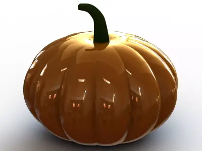 3D Art Surface Pumpkin 3D print model