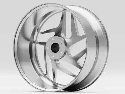 Renzo Forgedlite TD5 Rim 3D model