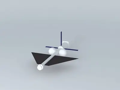 Orbital transfer vehicle Free 3D model