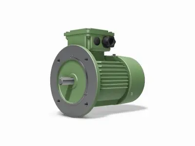 80 B5 IEC electric motor - 3D CAD model 3D model