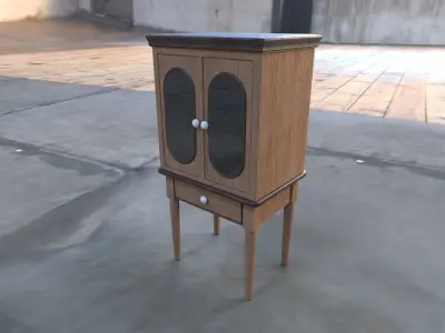 Antique Cabinet 3D model purchase