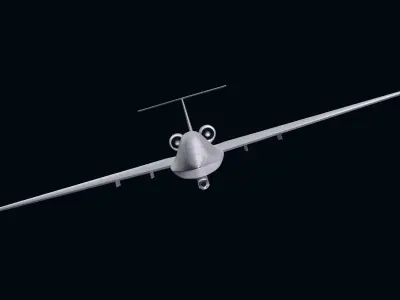 CH-6 UCAV 3D model