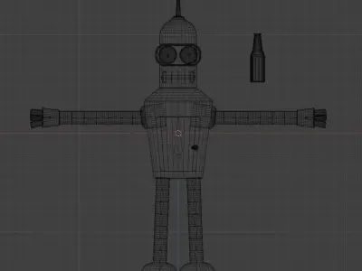 Bender B Rodriguez 3D model