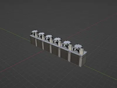 Hydraulic Rubber Sole Hot Press Machine 3D model