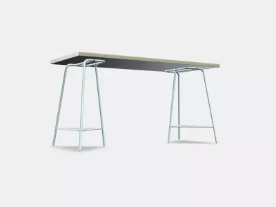 TARGET PROTECTION - ATTACK Desk Low-poly 3D model