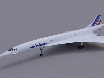 Concorde 3D model shop