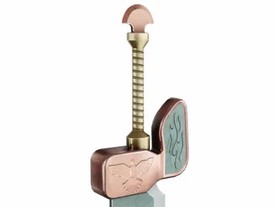 Sword 21 Low-poly 3D model