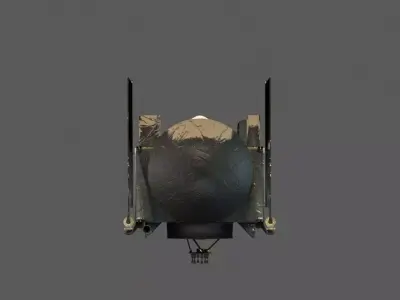 Osiris Rex Low-poly 3D model
