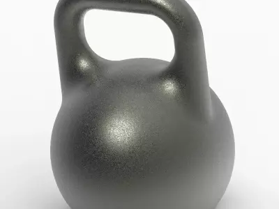 Gym Kettlebell 3D print model