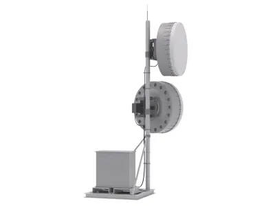 Mobile Antenna v1 3D model