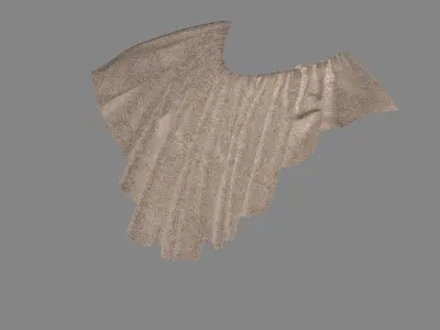 Dress collars scarves and necklaces decorated 3d models 3D model