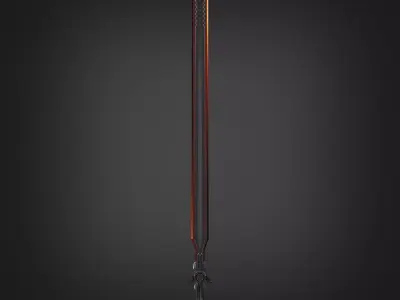 Futuristic Sword  Low-poly 3D model