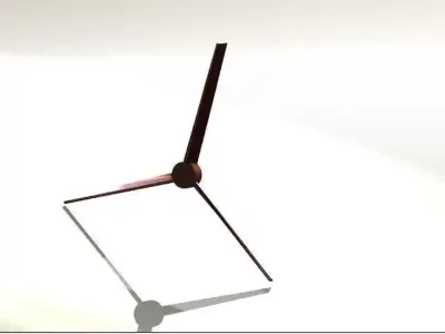 Propeller wind turbine Free 3D model by brijesh