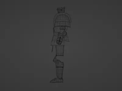 ARMOR SET 3D MODEL knight in 3D model