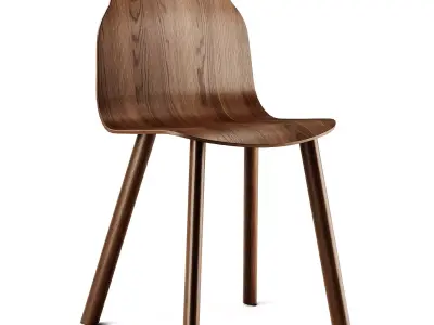 Adularia Glass Table and Boby Chair 3D model
