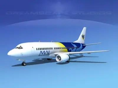 Boeing 737-300 MAI 3D model