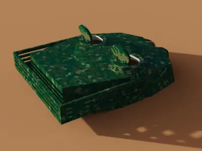 Tank Turret Free 3D model