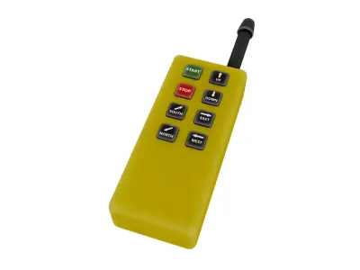 Crane Remote Control 3D model