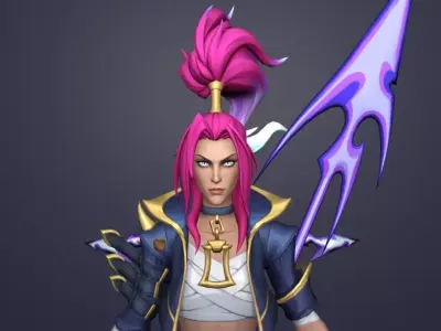 kalista 3D model