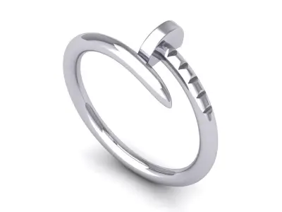 Wedding Ring  3D print model 79