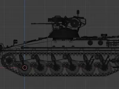 Scalable Marder 1A2 IFV 3D print model