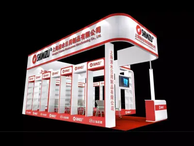 Exhibition - Area -6X9-3DMAX2009-032 3D model