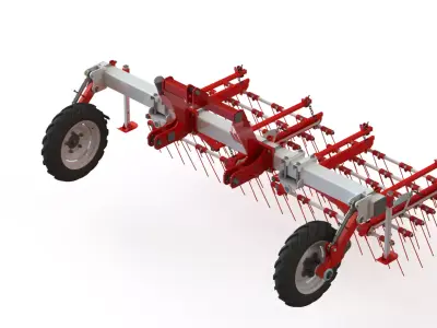 WG 0009 - Flex harrow 300 3D model