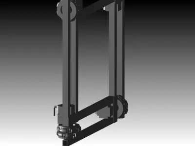 mobile robot base Free 3D model