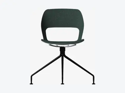 Chair - Office - Worksmart - 4 Star Glides Low-poly 3D model