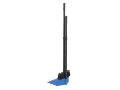 Dustpan with brush 3D model