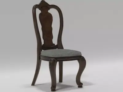 Chair Classic 02a 3D model