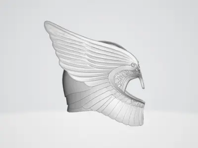 Valkyrie helmet 2 3D model