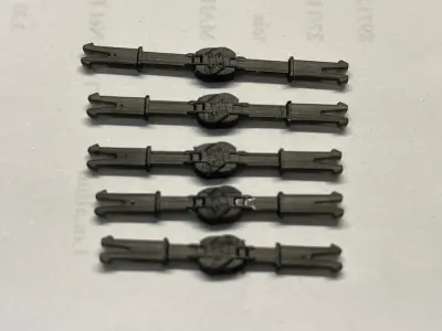 OO HO Model Railway Coach and Wagon Connectors Buckeye 3D print model