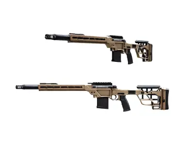 Creedmoor Varmint rifle  3D model