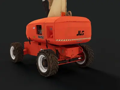 Telescopic Boom Lift  3D model