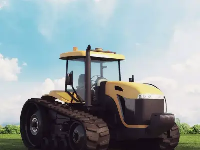 tractor 02 am 146 3D model