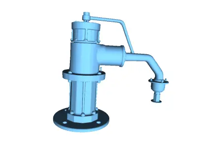 Water Transfer Pump 1 3D print model