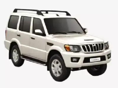 Mahindra scorpio 3D model